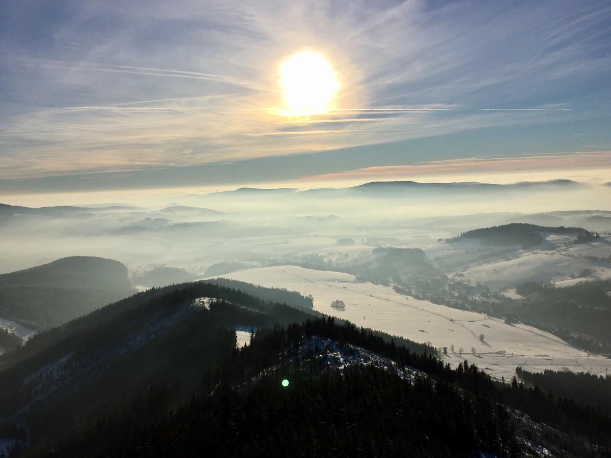 Apartman V Zeleni Dolní Morava Exteriör bild